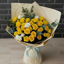 Букет цветов из:  Розы в Новокузнецке