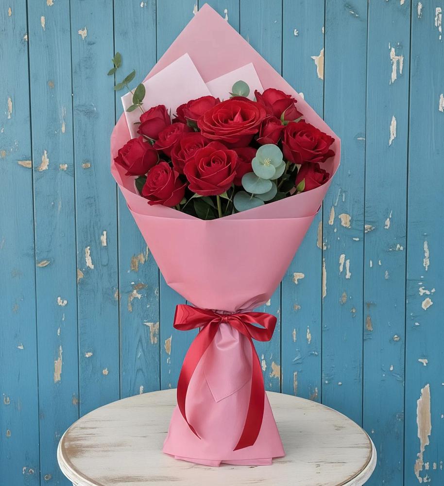 Букет цветов из: Розы в Новокузнецке