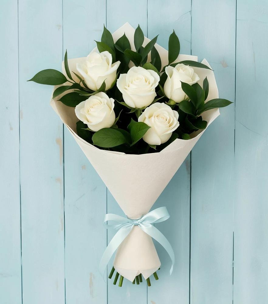 Букет цветов из: Розы в Новокузнецке