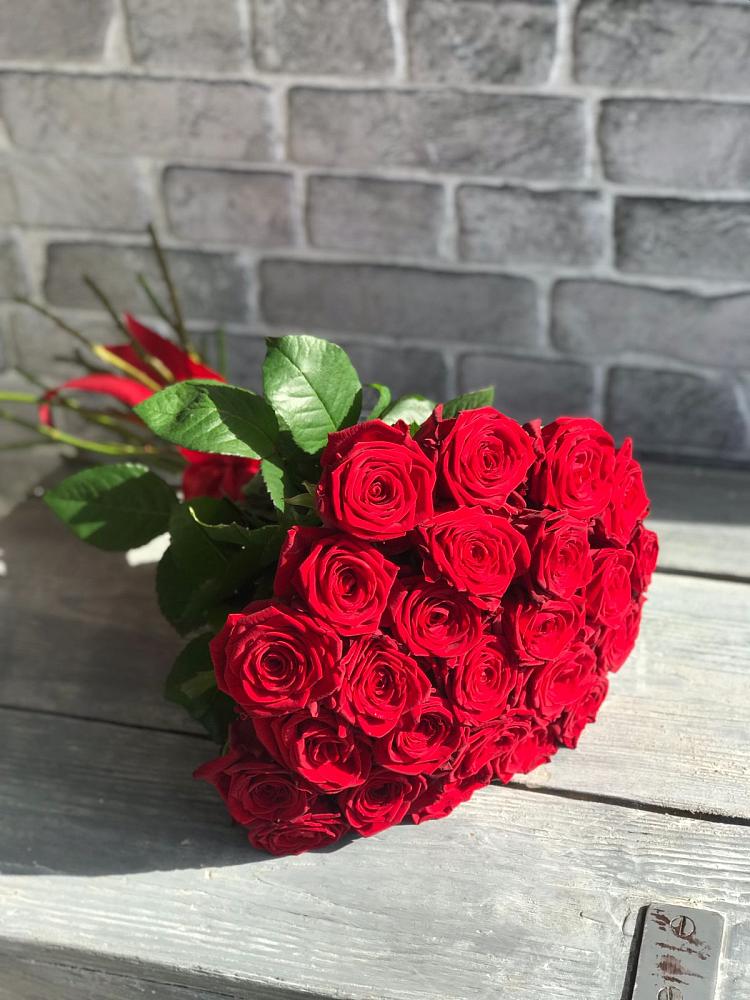 Букет Красные розы Фридом в Новокузнецке