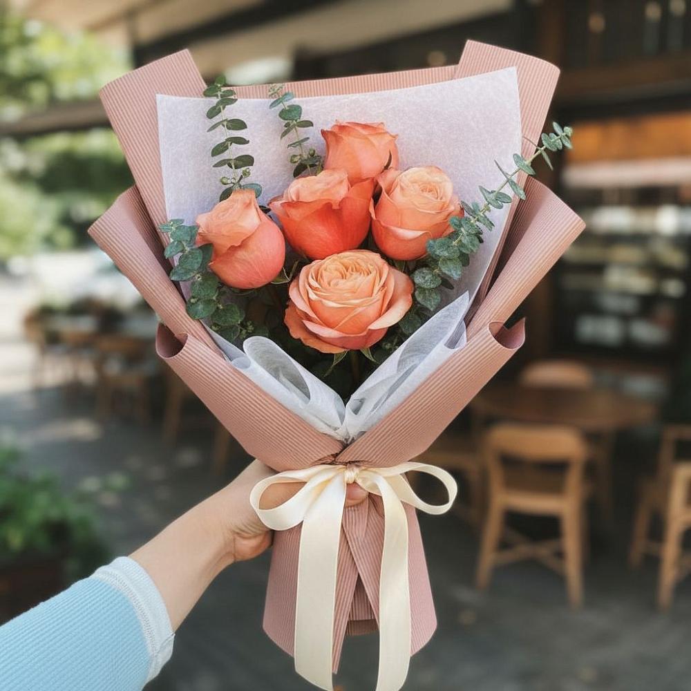 Букет цветов из: Розы в Новокузнецке