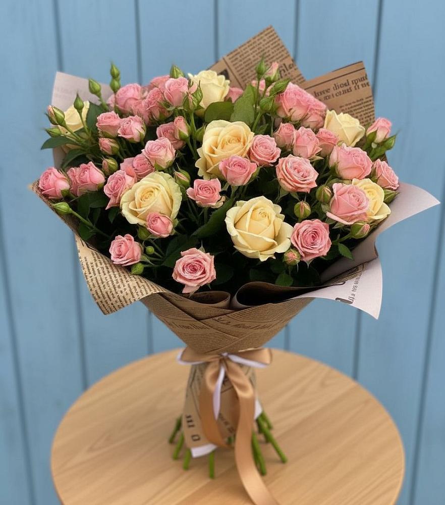 Букет цветов из: Розы в Новокузнецке