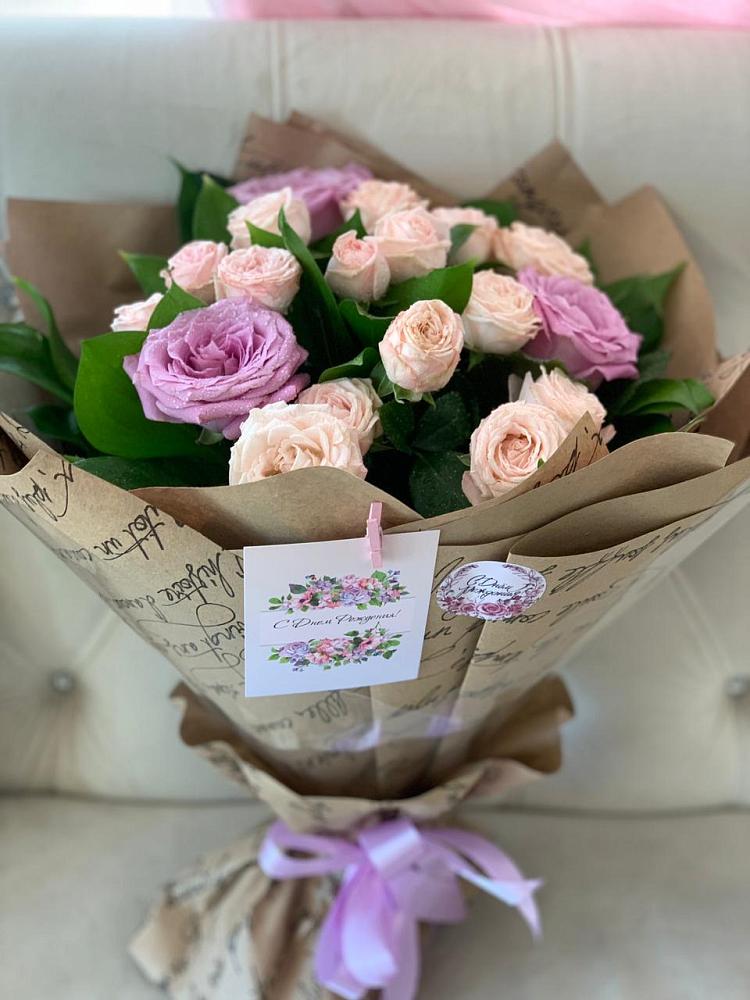 Букет цветов из: Розы в Новокузнецке