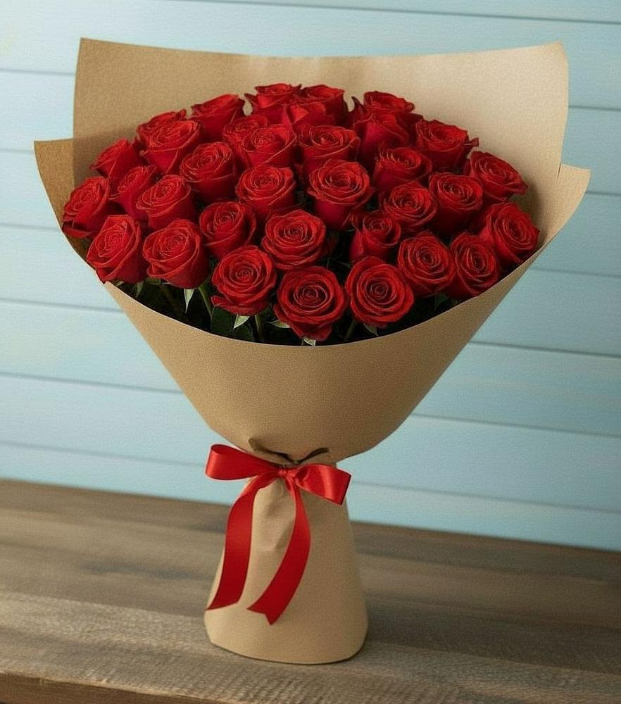 Букет Красные розы Милано в Новокузнецке