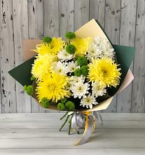 Букет цветов из:  Хризантемы #REPLACE_PRED# Новокузнецке