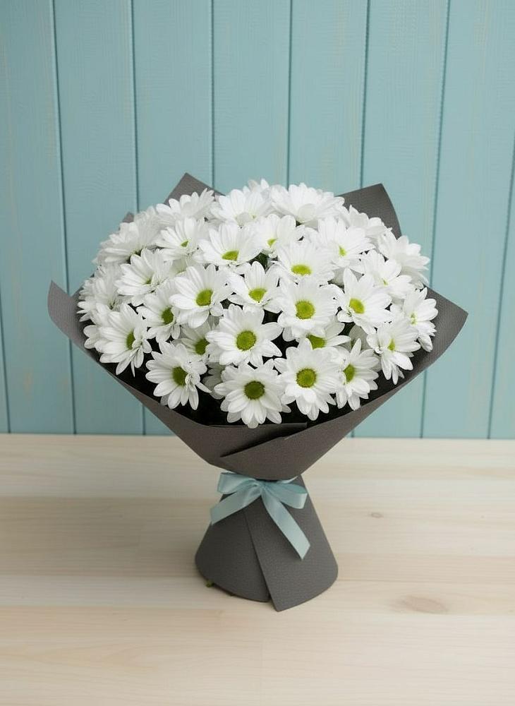 Букет цветов из: Хризантемы в Новокузнецке