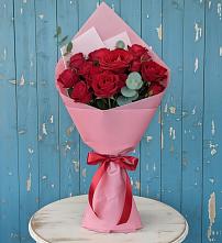 Букет цветов из:  Розы в Новокузнецке