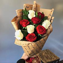 Букет цветов из:  Розы #REPLACE_PRED# Новокузнецке