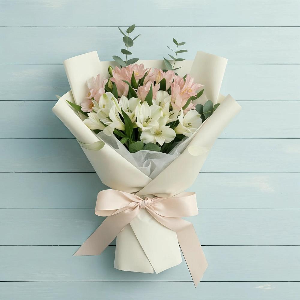 Букет цветов из: Альстромерии в Новокузнецке