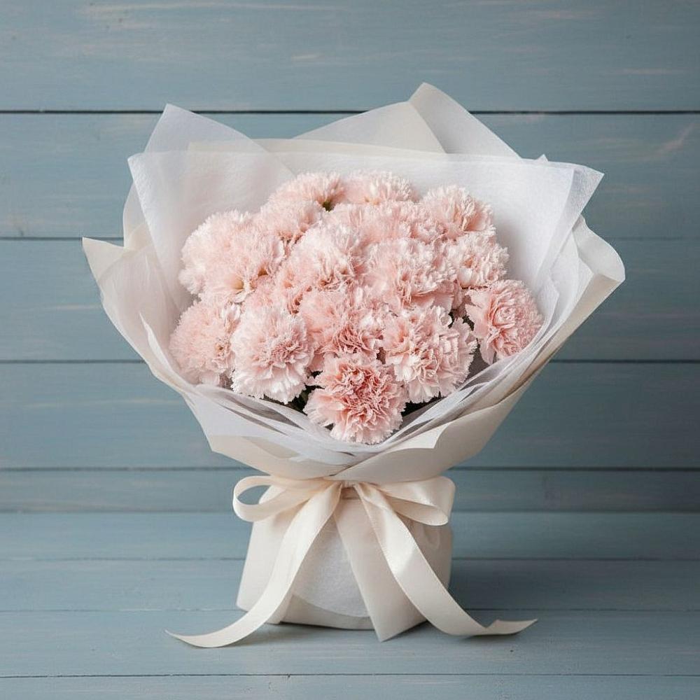 Букет цветов из: Гвоздики в Новокузнецке