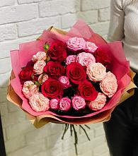 Букет цветов из:  Розы #REPLACE_PRED# Новокузнецке