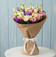 Букет цветов из:  Лизиантусы #REPLACE_PRED# Новокузнецке