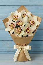 Букет цветов из:  Орхидеи и Розы в Новокузнецке